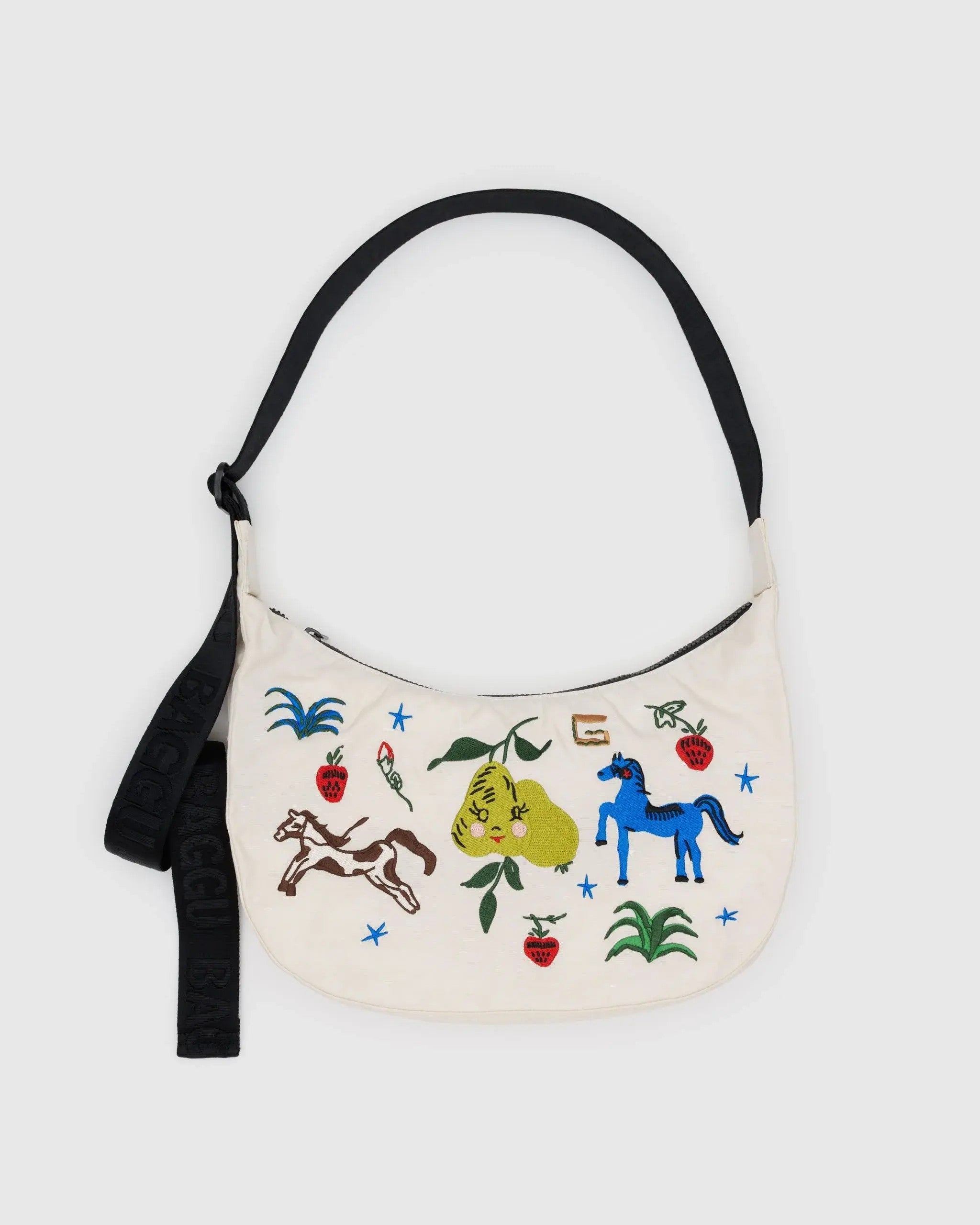Medium Nylon Crescent Bag image 2