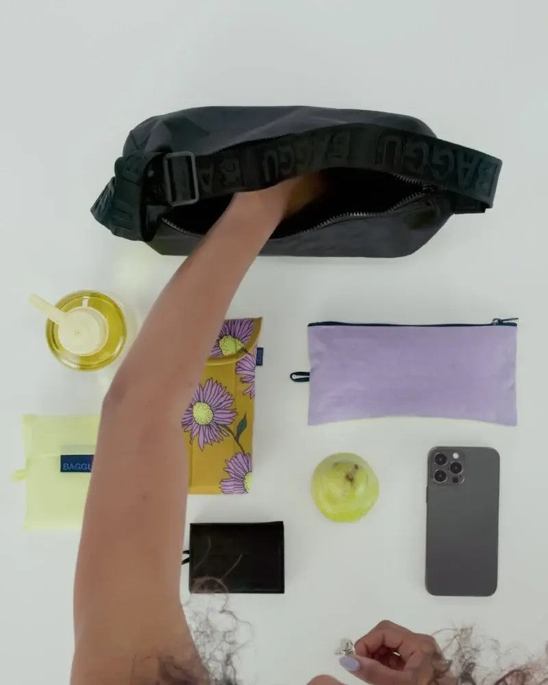 Medium Nylon Crescent Bag image 1