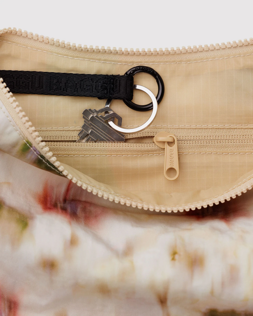 Medium Nylon Crescent Bag