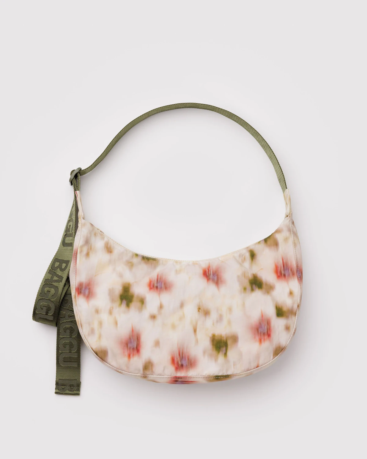 Medium Nylon Crescent Bag
