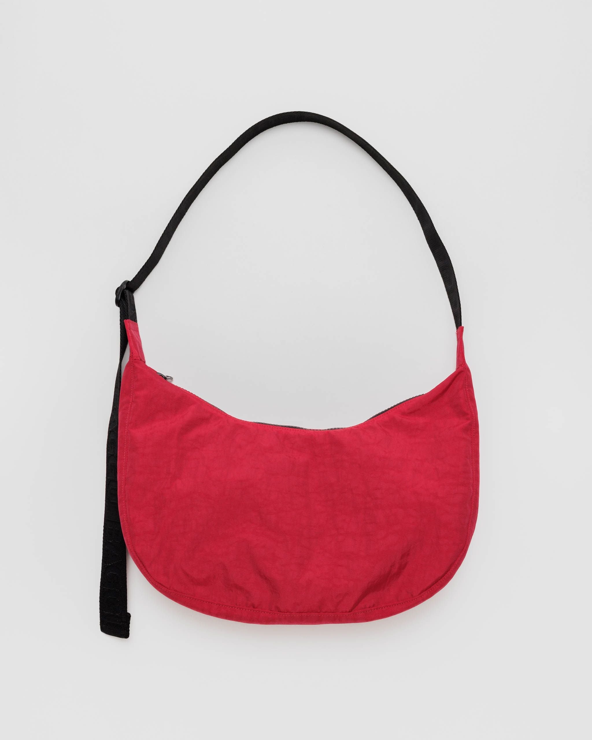 Medium Nylon Crescent Bag - Candy Apple image 0
